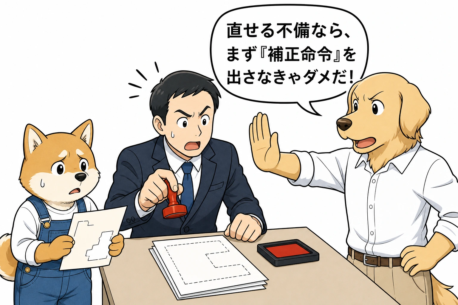 補正命令の義務