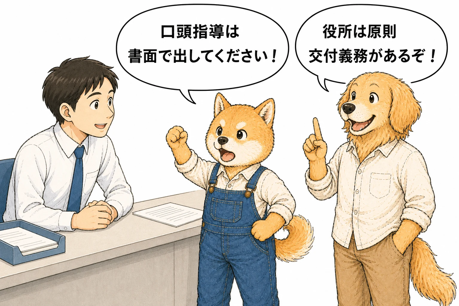 書面交付請求権の発動