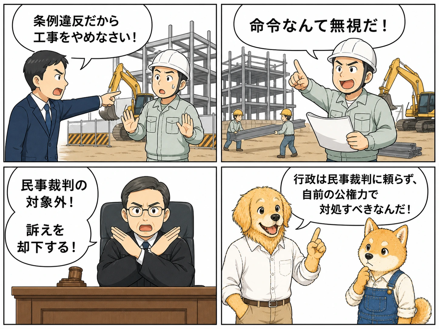 宝塚市パチンコ店規制条例事件の判例漫画